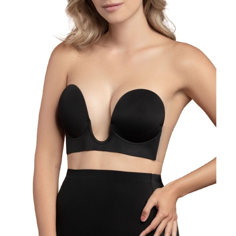 BYE-BRA - REGGISENO SENZA MANIGLIE EN U NERO COPPA E – Reggiseni