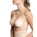 BYE-BRA - REGGISENO INVISIBLE BEIGE COPPA A – Reggiseni