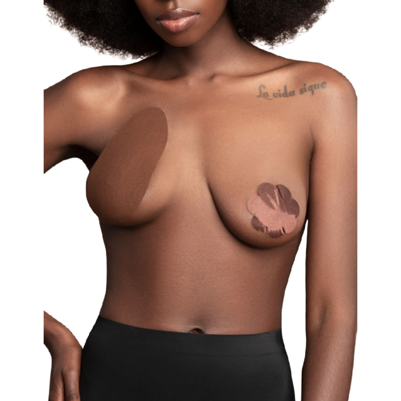 BYE-BRA - POTENZIATORE DEL SENO + 3 PAIA DI SATI MARRONE COPPA F/H – Accessori Reggiseni – foto 2