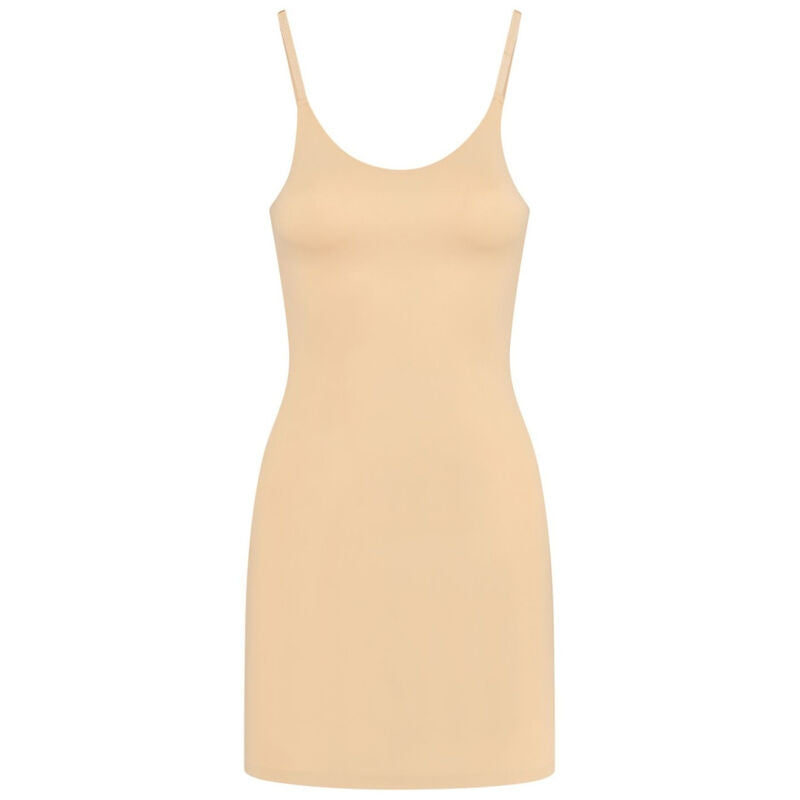 BYE-BRA - SINGLE VESTITO INVISIBLE BEIGE MISURARE S – Abiti sexy – foto 4