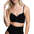 BYE-BRA - MEDIUM CONTROL REGGISENO SENZA CUCITURE NERO MISURARE S – Reggiseni
