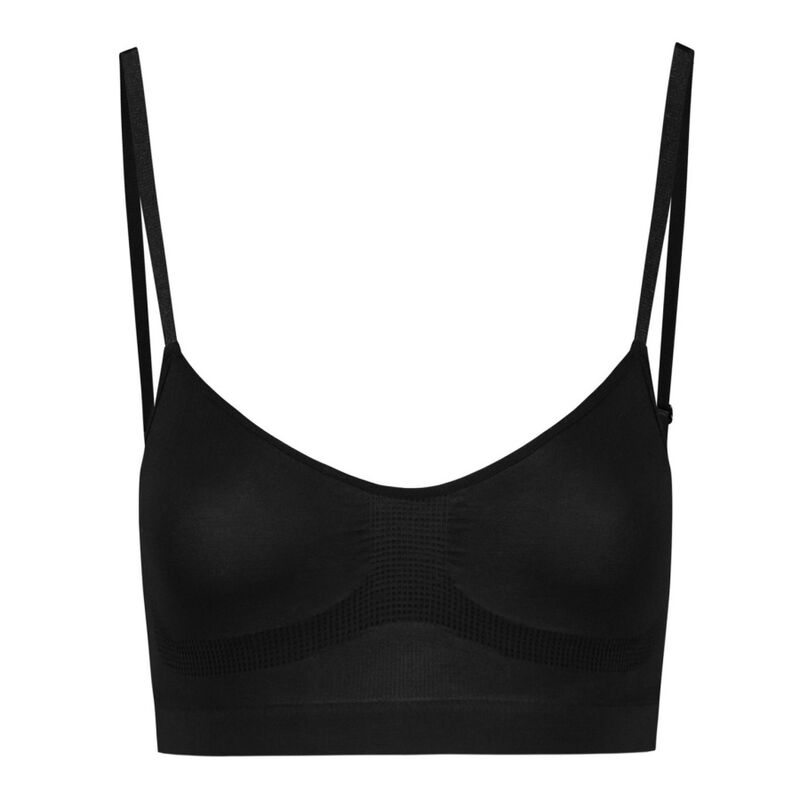 BYE-BRA - MEDIUM CONTROL REGGISENO SENZA CUCITURE NERO MISURARE S – Reggiseni – foto 4