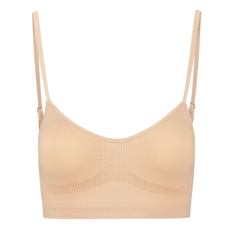 BYE-BRA - MEDIUM CONTROL REGGISENO SENZA CUCITURE BEIGE MISURARE S – Reggiseni – foto 3