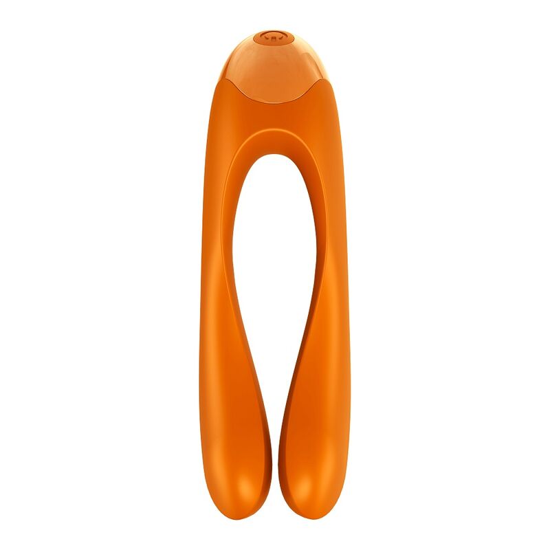 SATISFYER - VIBRATORE DA DITO CANDY CANE ARANCIONE – Per il clitoride – foto 5