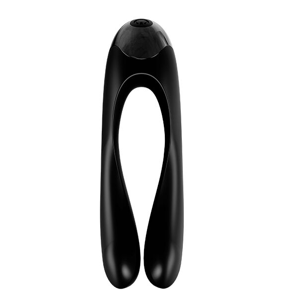 SATISFYER - VIBRATORE DA DITO CANDY CANE NERO – Per il clitoride – foto 3