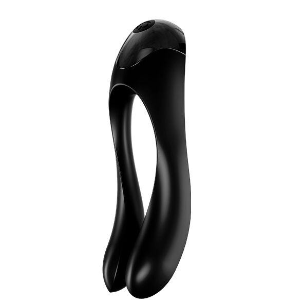 SATISFYER - VIBRATORE DA DITO CANDY CANE NERO – Per il clitoride – foto 6