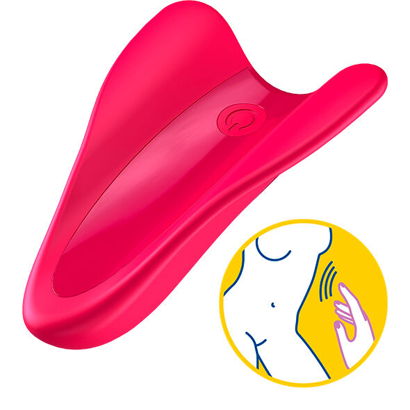 SATISFYER - VIBRATORE HIGH FLY FINGER FUCSIA – Vibratori da dito – foto 7