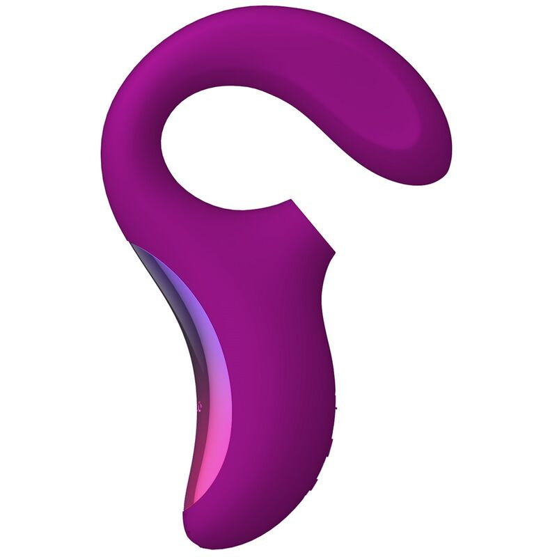 LELO - ENIGMA MASSAGGIATORE A DOPPIA ASPIRAZIONE ROSA PROFONDA – Stimolatore dell'aria nessuna vibrazione