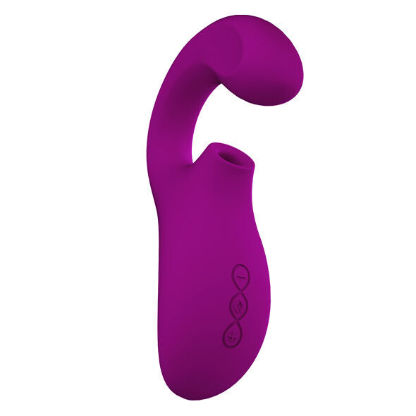 LELO - ENIGMA MASSAGGIATORE A DOPPIA ASPIRAZIONE ROSA PROFONDA – Stimolatore dell'aria nessuna vibrazione – foto 5
