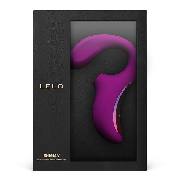 LELO - ENIGMA MASSAGGIATORE A DOPPIA ASPIRAZIONE ROSA PROFONDA – Stimolatore dell'aria nessuna vibrazione – foto 2