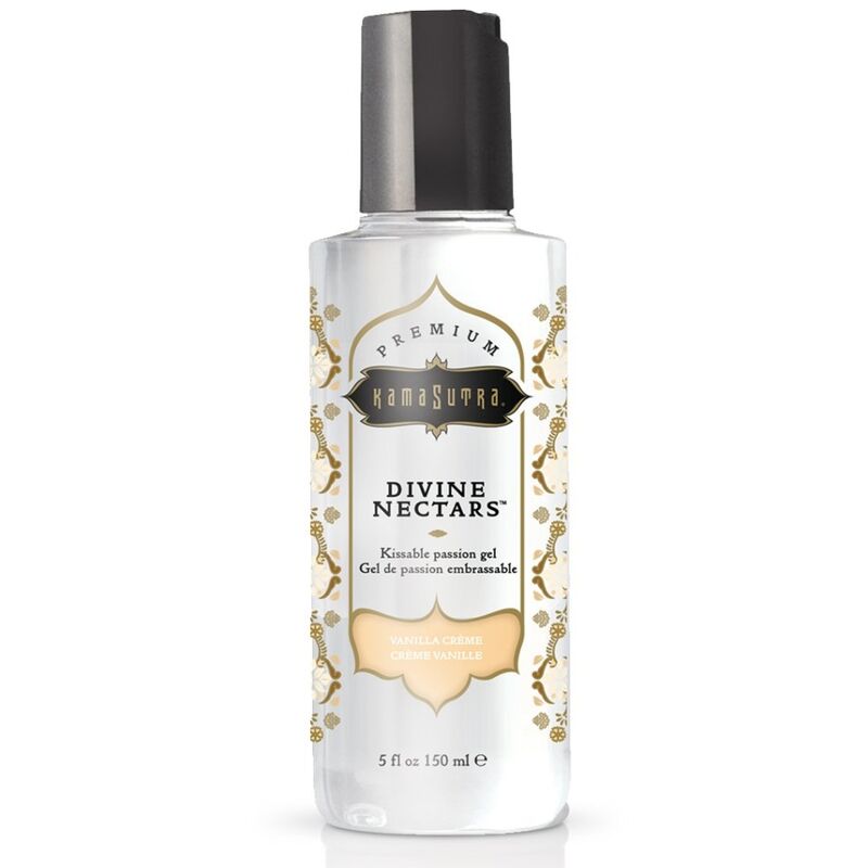 KAMASUTRA - NETTARI DIVINI LUBRIFICANTE VANIGLIA 150 ML – Con sapori deliziosi
