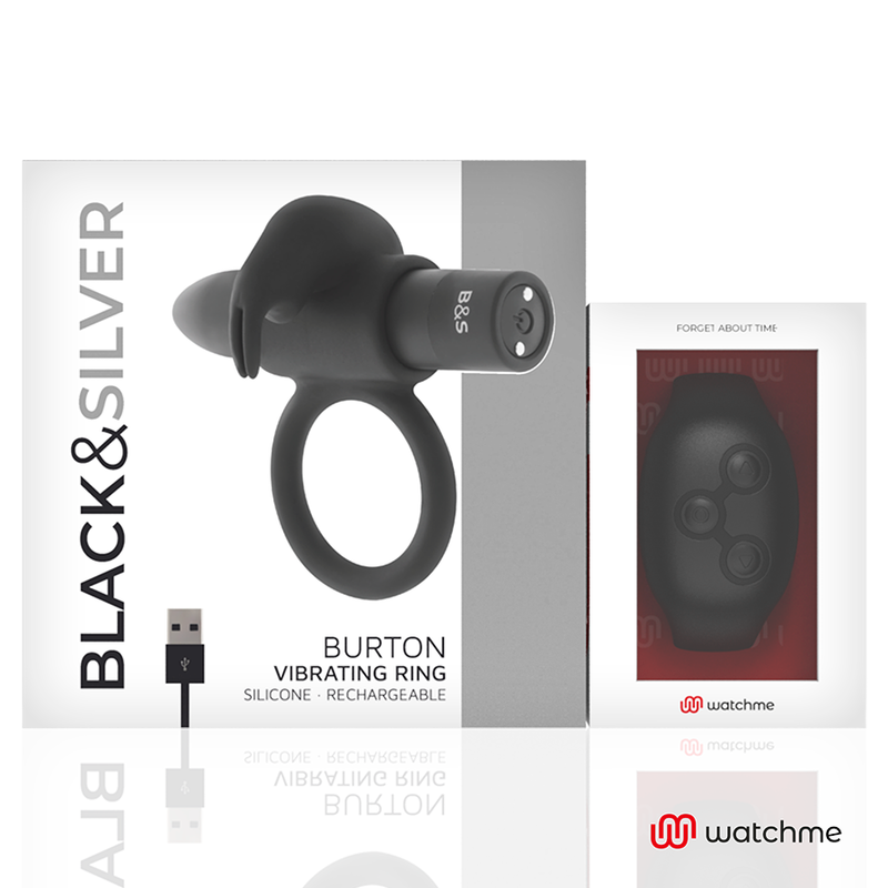 BLACK&SILVER - OROLOGIO COCKRING CON TELECOMANDO BURTONME – Telecomando – foto 6