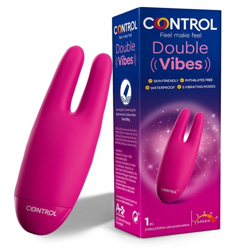 CONTROL - STIMOLATORE DOPPIO VIBES – Mini vibratori
