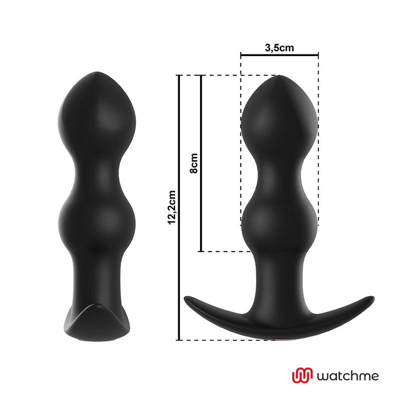 ANBIGUO - WATCHME REMOTE CONTROL PLUG VIBRATORE ANALE TIBERIO – Telecomando – foto 6