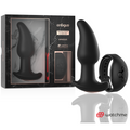 ANBIGUO - WATCHME REMOTE CONTROL PLUG ANALE VIBRATORE CON ROTAZIONE DI PERLE DI AMADEUS – Telecomando
