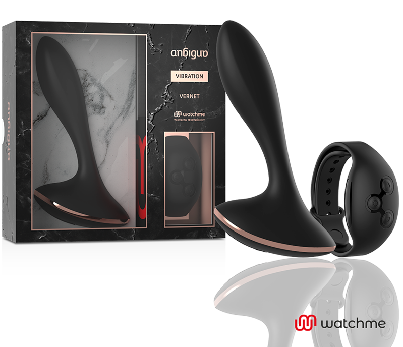 ANBIGUO - WATCHME VIBRATORE TELECOMANDO PLUG ANALE VERNET – Telecomando