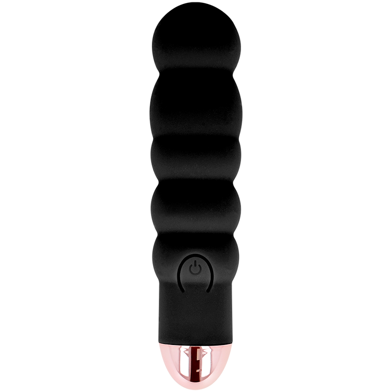 DOLCE VITA - VIBRATORE RICARICABILE SEI NERO 7 VELOCITÀ – Mini vibratori