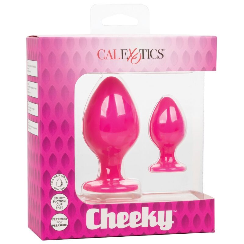 CALEXOTICS - BUTTPLUG CHEEKY ROSA – Tappi anali – foto 9