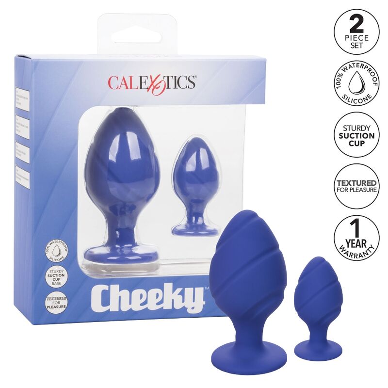 CALEXOTICS - BUTTPLUG CHEEKY VIOLA – Tappi anali – foto 2