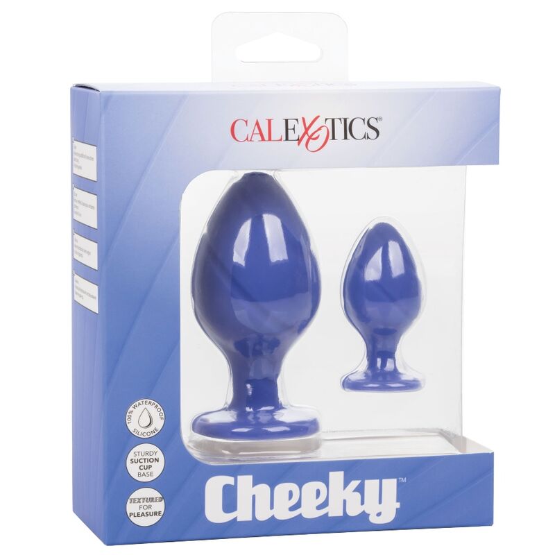 CALEXOTICS - BUTTPLUG CHEEKY VIOLA – Tappi anali – foto 10