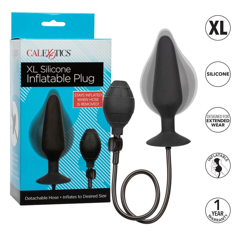 CALEXOTICS - TAPPO GONFIABILE IN SILICONE XL – Tappi anali – foto 3