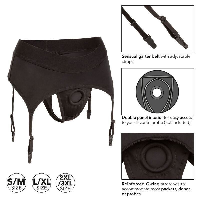 CALEXOTICS - PERIZOMA SENZA LIMITAZIONE CON GIARRETTIERA L/XL – Accessori Cablaggi – foto 3
