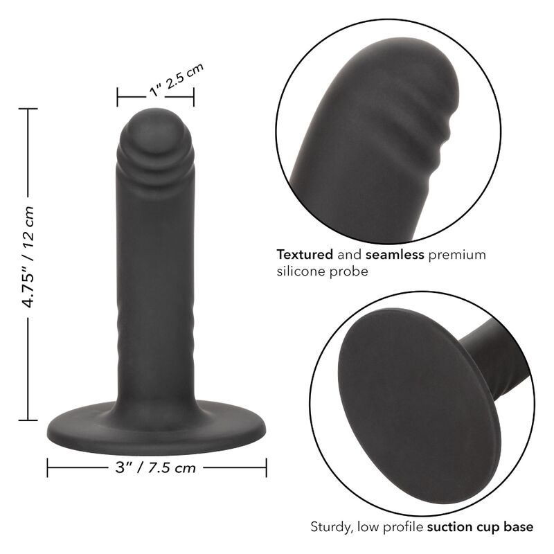 CALEXOTICS - DILDO SENZA LIMITI 12 CM COMPATIBILE CON LIMBRACATURA – Dildo con punto G – foto 5