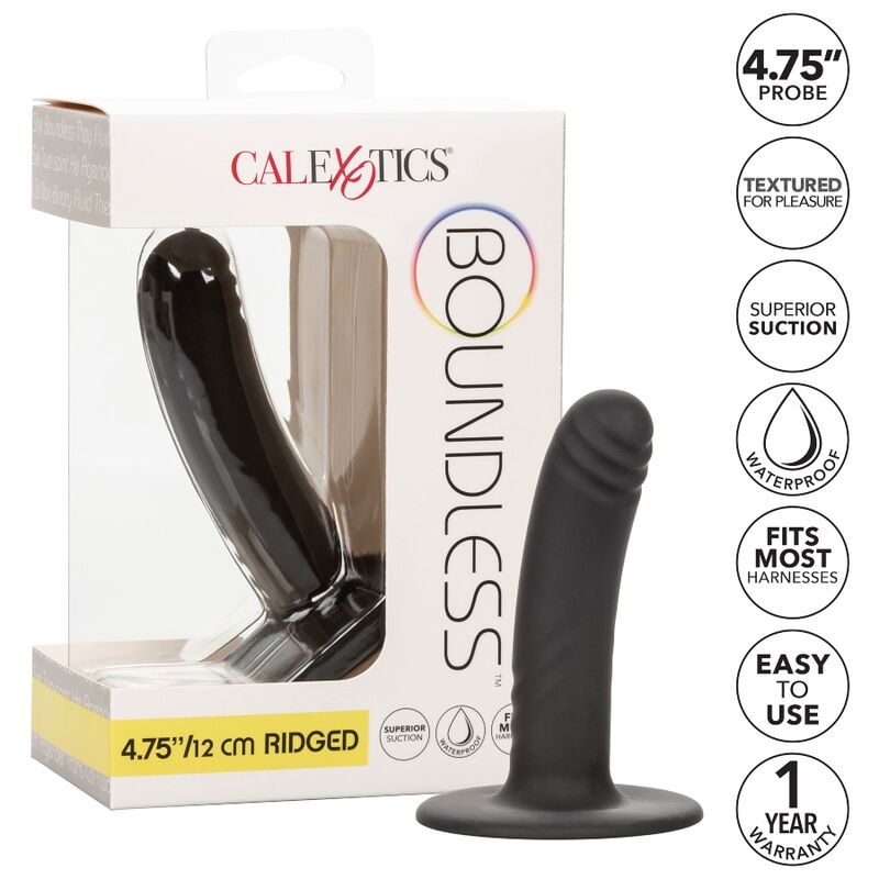 CALEXOTICS - DILDO SENZA LIMITI 12 CM COMPATIBILE CON LIMBRACATURA – Dildo con punto G – foto 2