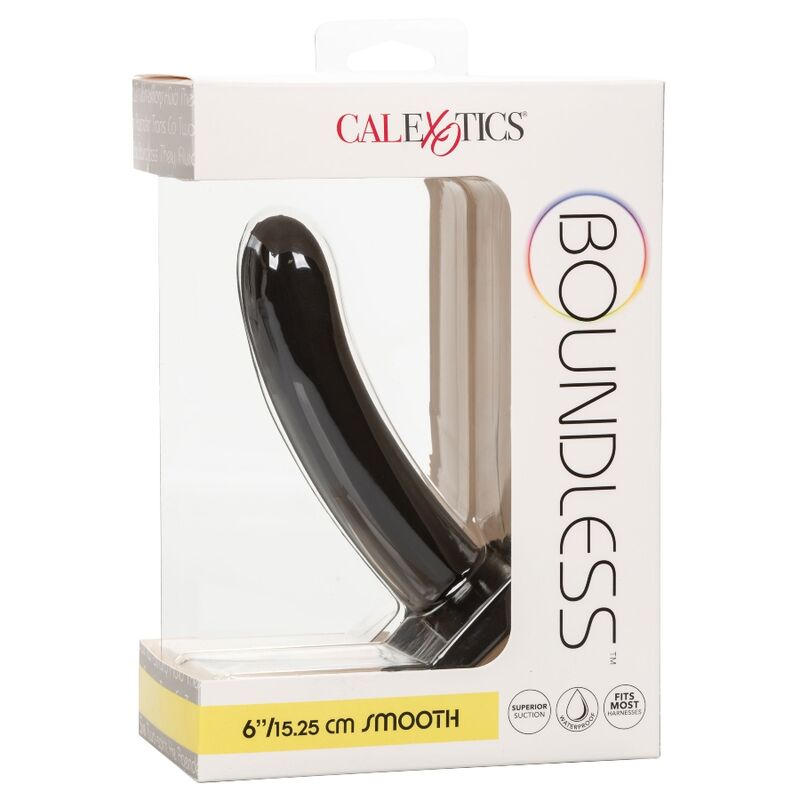 CALEXOTICS - DILDO BOUNDLESS 15.25 CM COMPATIBILE CON LIMBRACATURA LISCIO – Dildo con punto G – foto 6