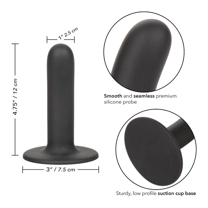 CALEXOTICS - BOUNDLESS DILDO 12 CM COMPATIBILE CON LIMBRACATURA LISCIO – Dildo con punto G – foto 5