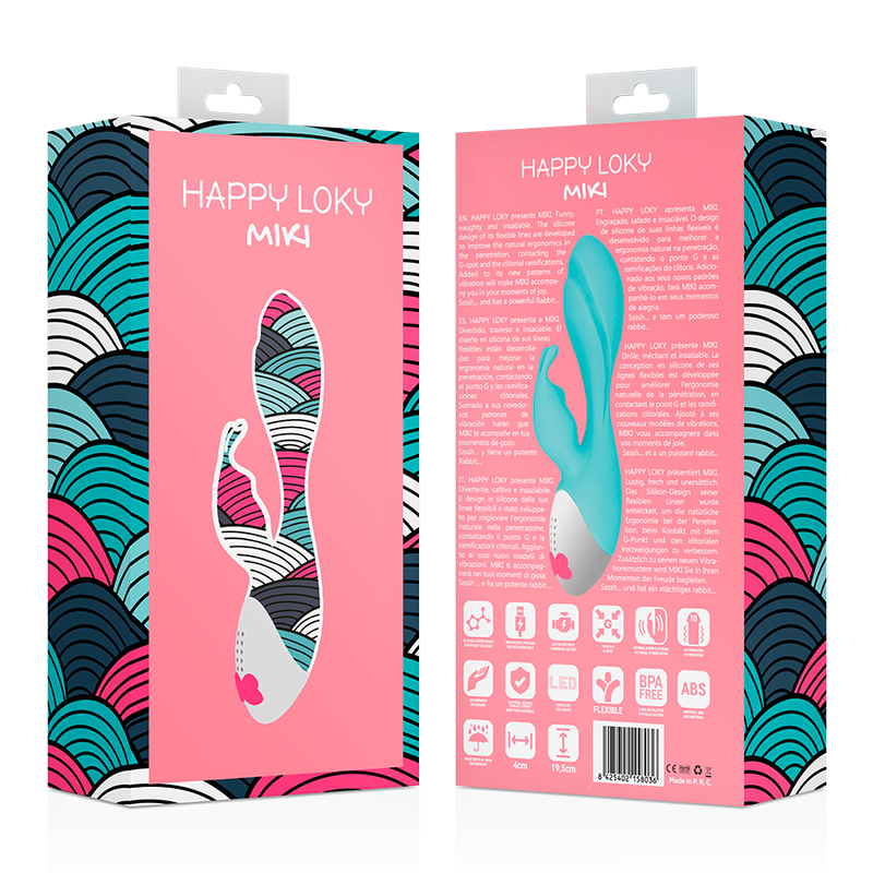 HAPPY LOKY - MIKI RABBIT – Vibratori HI-TECH – foto 8