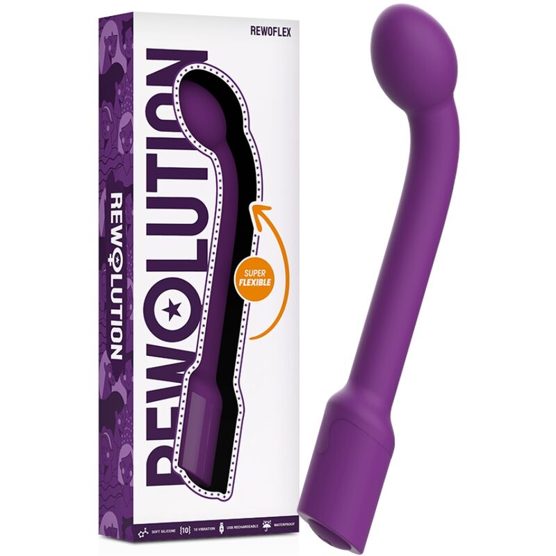 REWOLUTION - REWOFLEX VIBRATORE STIMOLATORE FLESSIBILE DEL PUNTO G – Vibratori a punto G