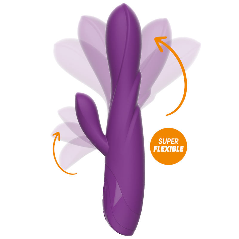 REWOLUTION - REWORABBIT VIBRATORE FLESSIBILE CON CONIGLIO – Classici vibratori anali o vaginali – foto 2