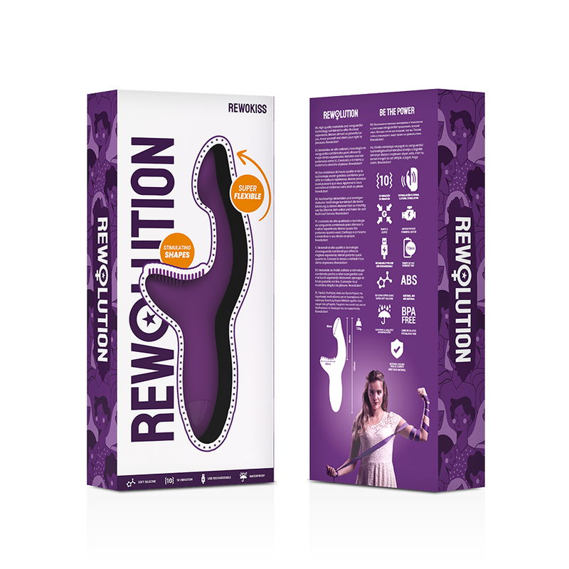 REWOLUTION - REWOKISS VIBRATORE PUNTO PER STIMOLATORE – Rotatori vibranti – foto 8