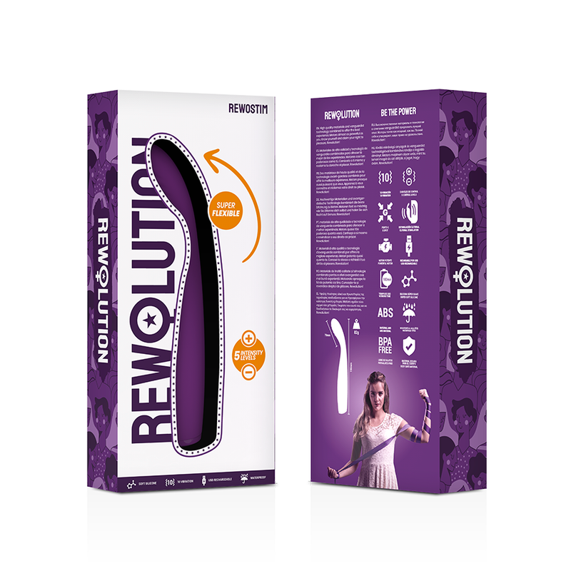 REWOLUTION - VIBRATORE FLESSIBILE REWOSTIM – Per il clitoride – foto 8