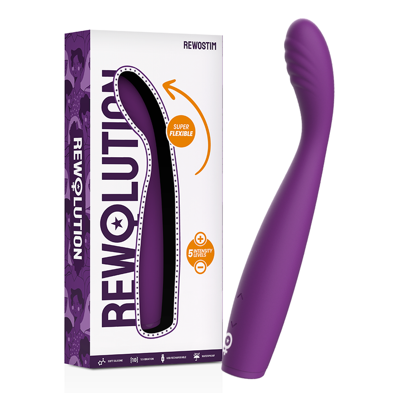 REWOLUTION - VIBRATORE FLESSIBILE REWOSTIM – Per il clitoride
