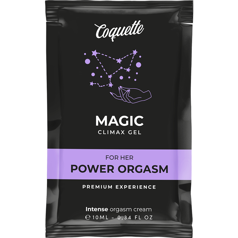 COQUETTE CHIC DESIRE - POCKET MAGIC CLIMAX GEL PER LEI GEL PER IL MIGLIORAMENTO DELLORGASMO 10 ML – Intensificatore dell'orgasmo