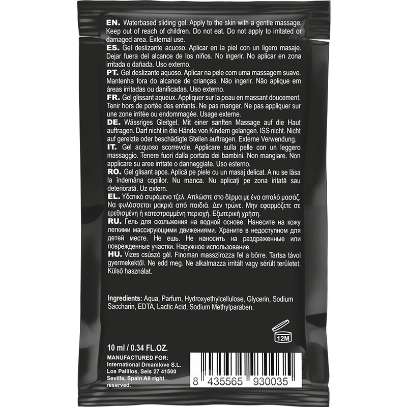COQUETTE CHIC DESIRE - LUBRIFICANTE KISSABLE A BASE ACQUA DI FRAGOLA POCKET 10 ML – Con sapori deliziosi – foto 2