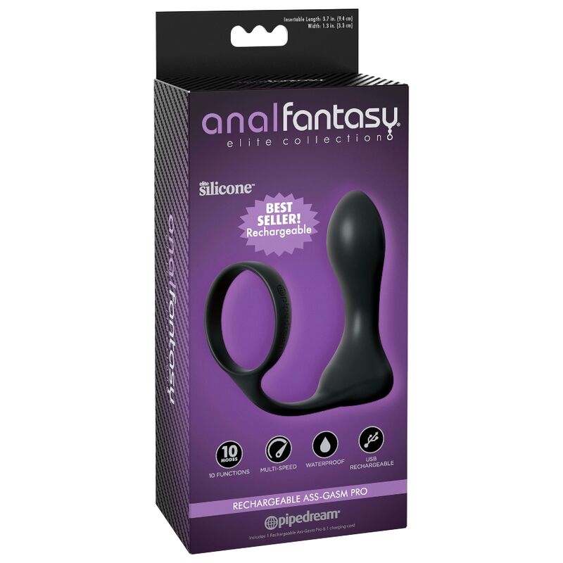 ANAL FANTASY ELITE COLLECTION - RICARICABILE ASS-GASM PRO – Tappi anali – foto 3