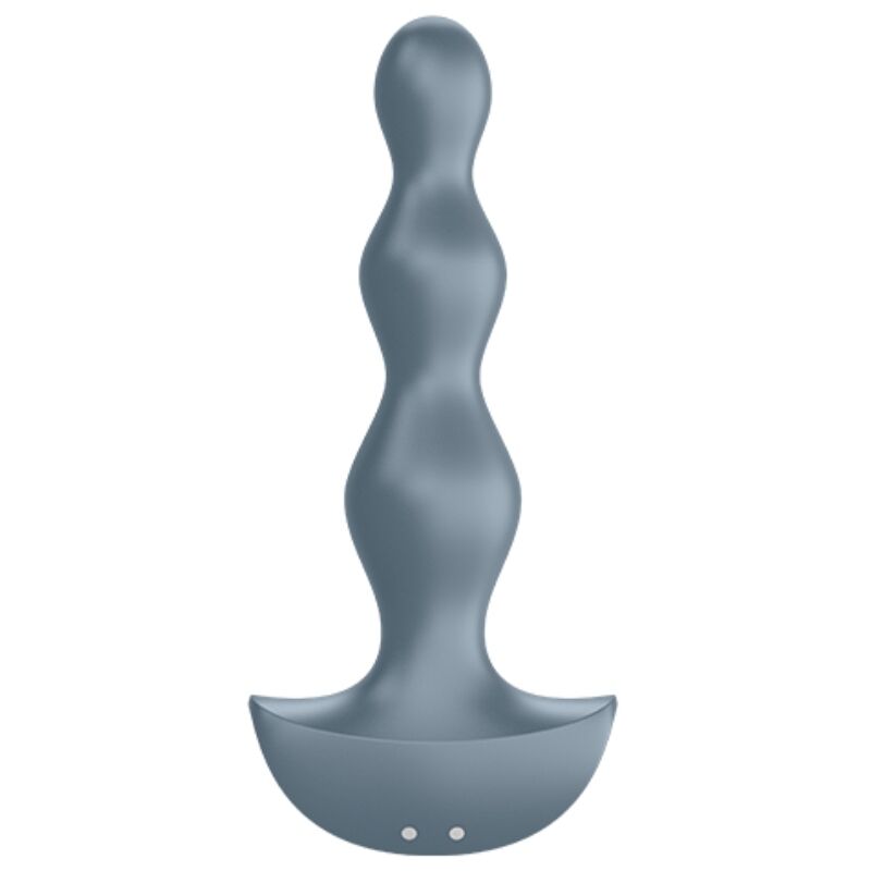SATISFYER - VIBRATORE LOLLI PLUG 2 GRIGIO – Tappi anali – foto 2
