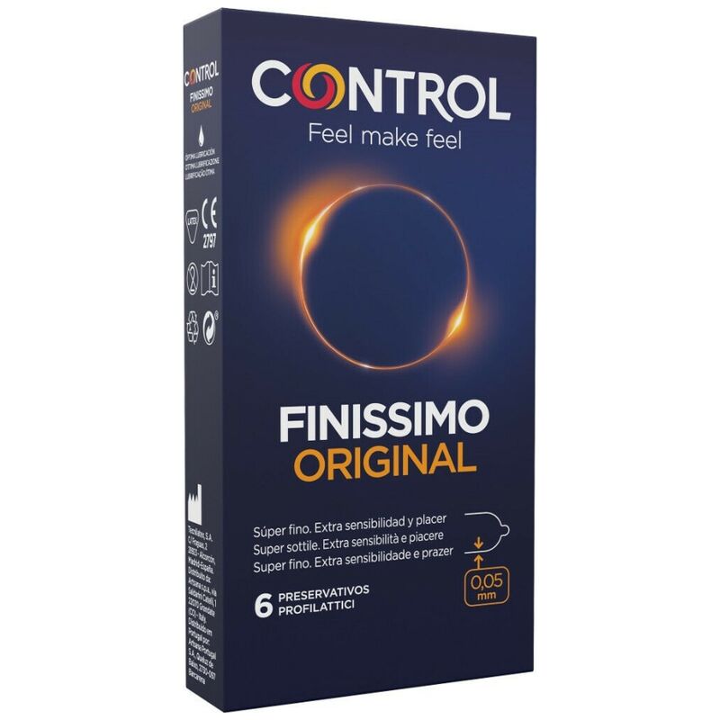 CONTROL - FINISSIMO ORIGINALE 6 UNITÀ – Sensibile