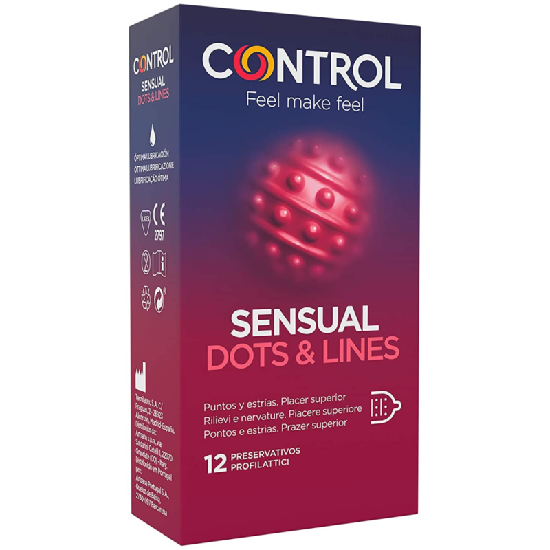 CONTROL - PUNTI E LINEE SENSUALI PUNTI E SMAGLIATURE 12 UNITÀ – Punti e smagliature