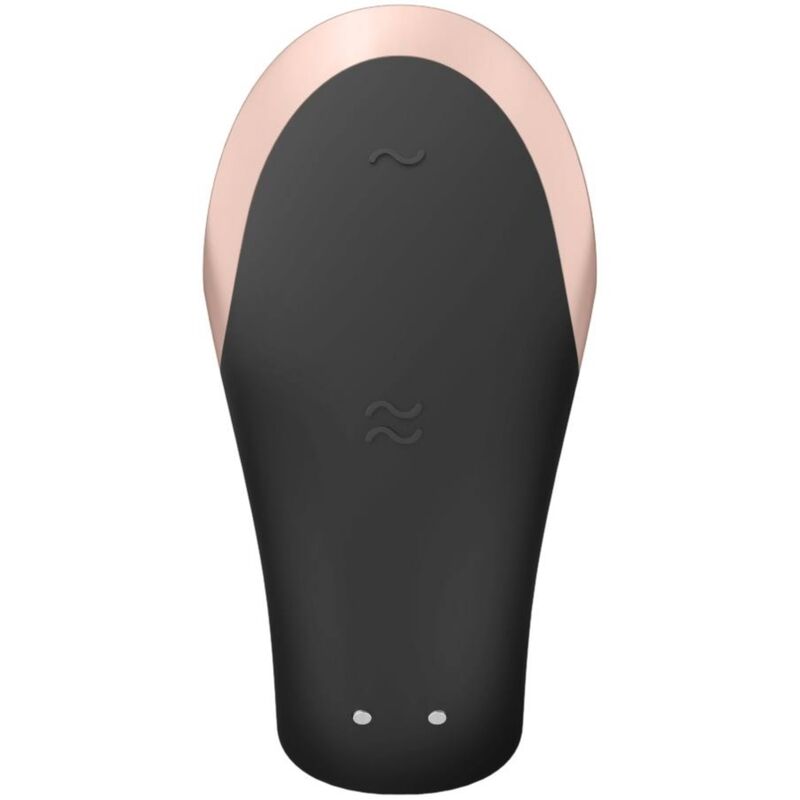 SATISFYER - VIBRATORE DOUBLE LOVE PARTNER DI LUSSO NERO – Telecomando – foto 3