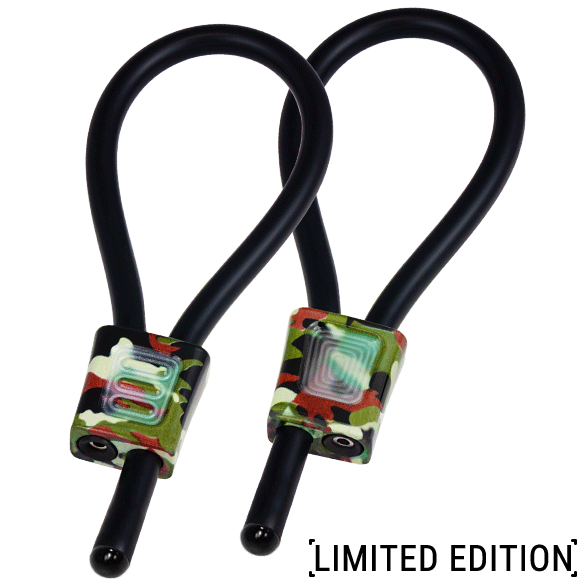 ELECTRASTIM - ANELLI PER IL CAZZO REGOLABILI PRESTIGE ELECTRALOOPS CAMOUFLAGE – Elettrostimolazione