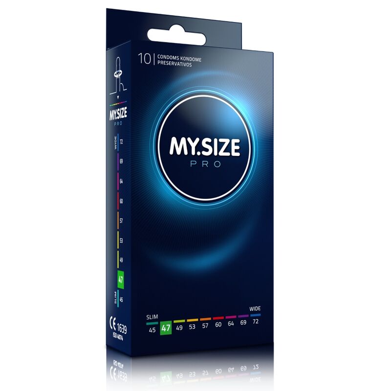 MY SIZE - PRO PRESERVATIVI 47 MM 10 UNIT – Taglia XS (piccola)