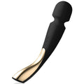 LELO - MASSAGGIATORE SMART MEDIUM WAND 2 NERO – Massaggiatrici