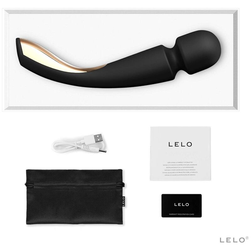 LELO - MASSAGGIATORE SMART MEDIUM WAND 2 NERO – Massaggiatrici – foto 5