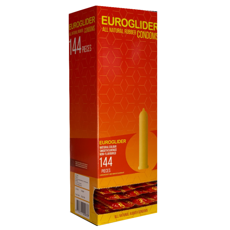EUROGLIDER - PRESERVATIVI 144 PEZZI – Gamma naturale