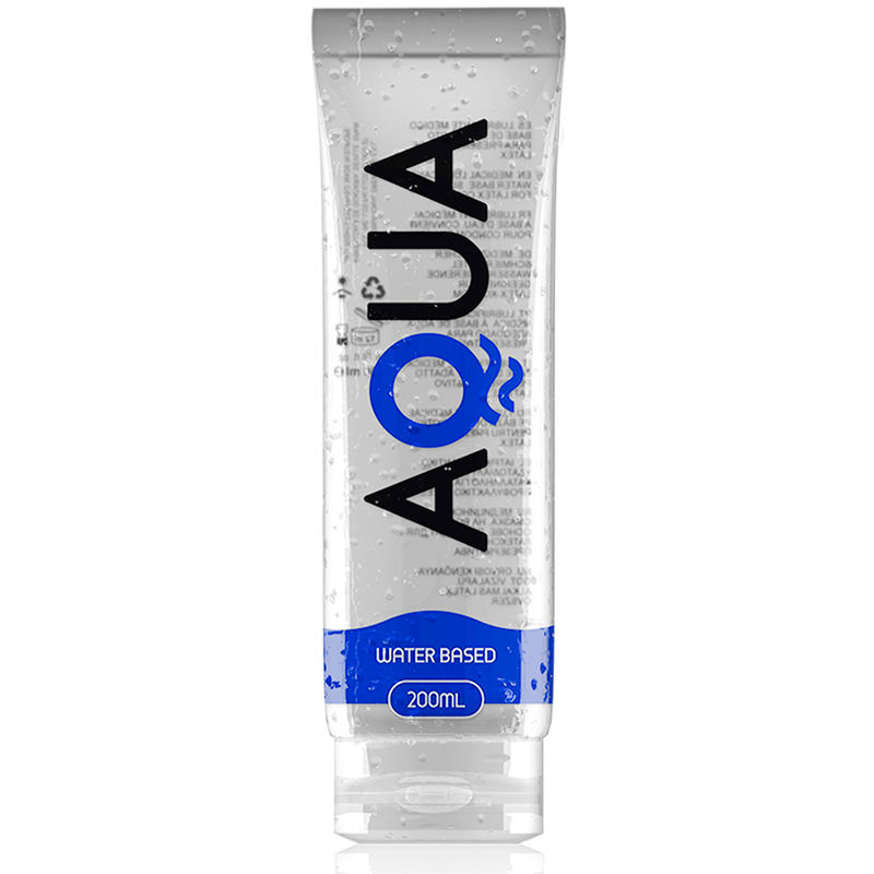 AQUA QUALITY - LUBRIFICANTE A BASE ACQUA 200 ML – A base d'acqua
