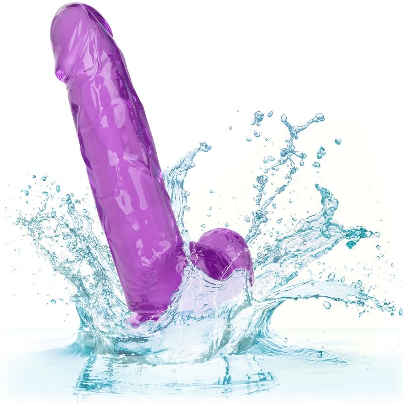 CALEXOTICS - DILDO REGINA TAGLIA VIOLA 15.3 CM – Falli senza vibrazioni – foto 7